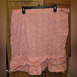 Bella Bird women's coral skirt size XXL